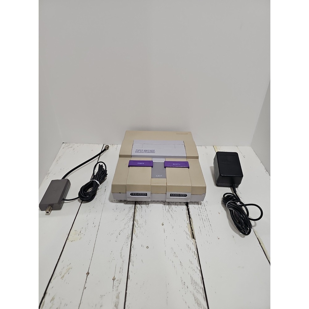 Super Nintendo Entertainment System SNES Console Gaming System